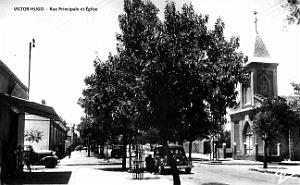 Victor -Hugo - Rue principale et Eglise
